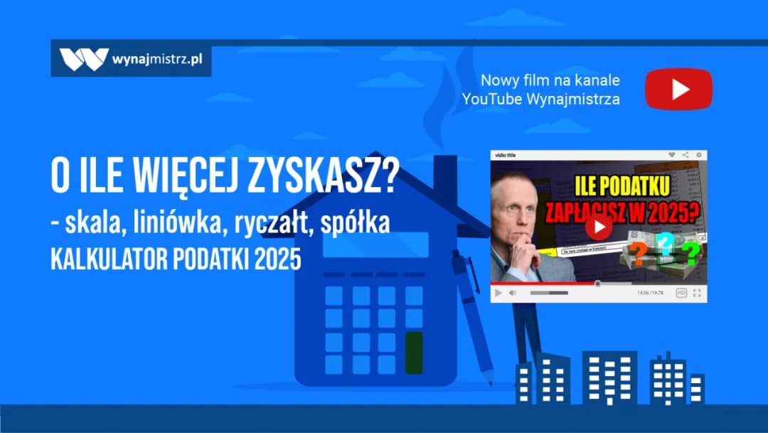 Jak obliczyć ryczałt od wynajmu mieszkania - prosty kalkulator online